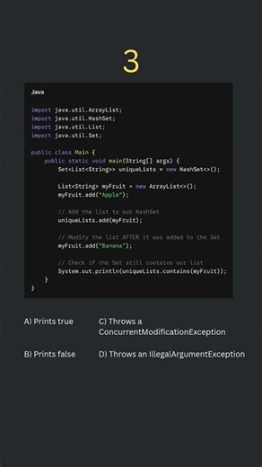 Java hashset interview question