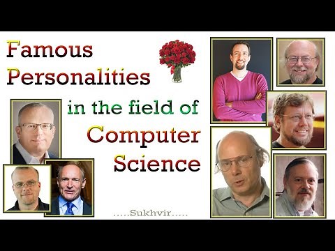 Famous Personalities in the Field of Computer Science