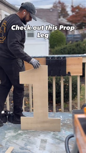 Dave the Builder • Woodworker 🪚 & Therapist (LCSW)🧠 | Making simple prop legs with no hinges needed — just a clean slide-on fit 🙌🪚 Quick to build, sturdy, and perfect for events where setup... | Instagram
