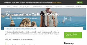 Renovar o Cartão de Cidadão | Justiça.gov.pt