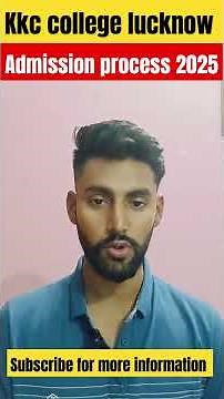 kkc college lucknow admission process 2025 || Admission 2025 || jnpg Admission process