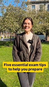 4.2K views · 25 reactions | "Exam season starts this week - you’ve got this ! Here are a few simple tips to help you stay calm, stay focused and do your best. Take breaks, look after yourself, and remember: one step at a time. #StudentLife #College #Exams #TrinityCollegeDublin | Trinity College Dublin | Facebook