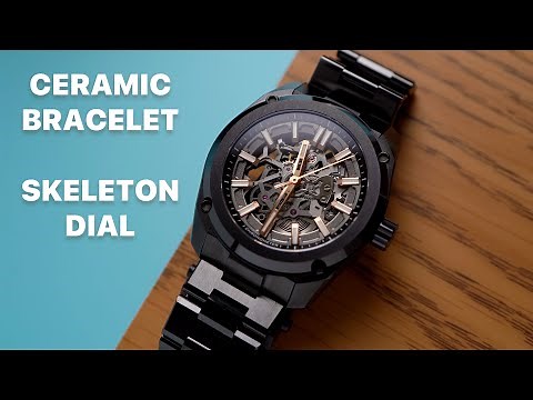 A big move - Formex Essence Ceramica - Fully ceramic watch and bracelet, skeletonized dial