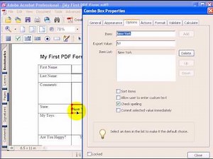 How To Build PDF Forms In Adobe Acrobat 5 of 14