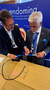 🔬 Endomina highlighted the innovative triangulation device, developed in Brussels by Professor Vincent Hubert at his own university. A true example of how academic research and surgical innovation come together to create tools that can transform the future of minimally invasive surgery. 🩺✨ #IBCOxford2025 #Endomina #MedicalInnovation #TriangulationDevice #SurgeryOfTheFuture | International Bariatric Club