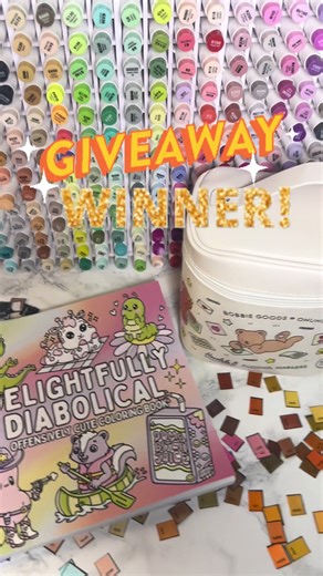 And the winner is……@Koi-full colors !!! 🫶🏻🫶🏻🫶🏻🫶🏻🫶🏻 Yall go show her that coloring tok love!!! ❤️ Thank yall so so much for all of your support so far, it’s seriously surreal! 🥹🥹 #giveawaywinner #coloringbookgiveaway