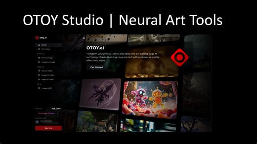 OTOY Studio Overview - Neural Art Tools