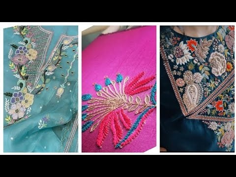 latest machine embroidery designs ideas