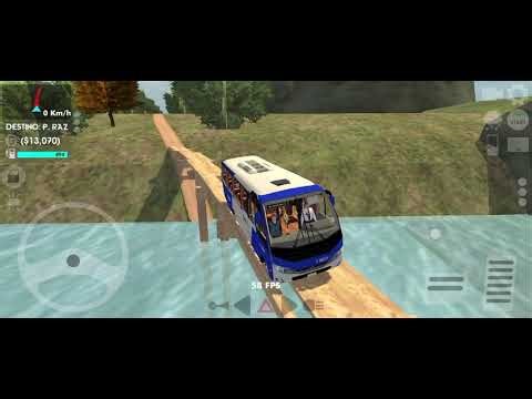 Off-Road Bus Adventure in the Village - Amezing Driving 😱 Mobile Bus simulator Android Gameplay