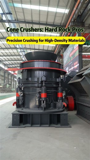 Hydraulic Cone Crusher #stonecrusher #conecrusher #rockcrusher #stonecrushersuppliers #factory