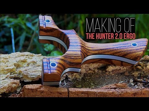How to make an ergonomic Slingshot | + Schusstest | Slingshot Germany