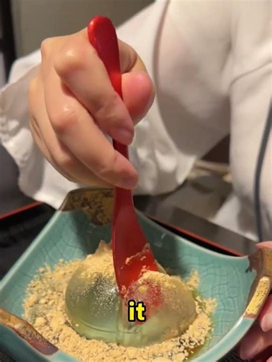 Mizu Manju, a Unique Japanese Crystal Dessert#funny