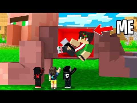 What's SECRET INSIDE This Villager in Minecraft