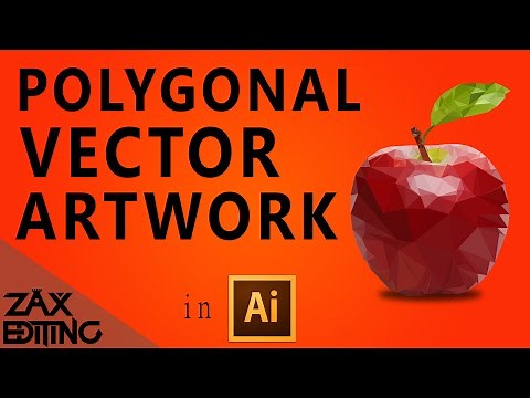 How to Make a Polygonal Artwork! | Illustrator Tutorial