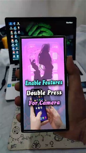 Double press the side key for instant camera access on your Samsung! 📸⚡