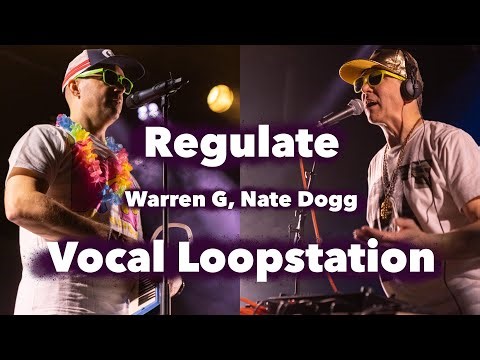 Regulate (Warren G, Nate Dogg) | Vocal Loopstation Cover by DJ Funky Fikus and The Fresh Krokus LIVE