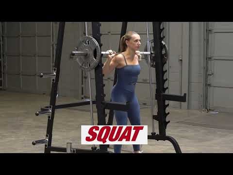 Build Strength with the Body-Solid GS348B Series 7 Smith Machine – Full Exercise Breakdown