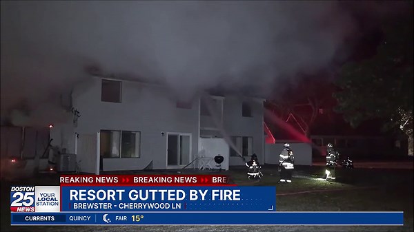 Cape Cod resort gutted by fire