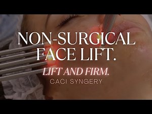 The Non-Surgical Face Lift using Caci Synergy at Sadaf Jaffari Clinic London