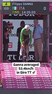66K views · 1.7K reactions | So fast, so smooth  Filippo Ganna won the 31.2km time trial on Stage 14 of the Giro d’Italia with a huge ride, finishing 29 seconds ahead of Pogačar in second place. | Road Code | Facebook