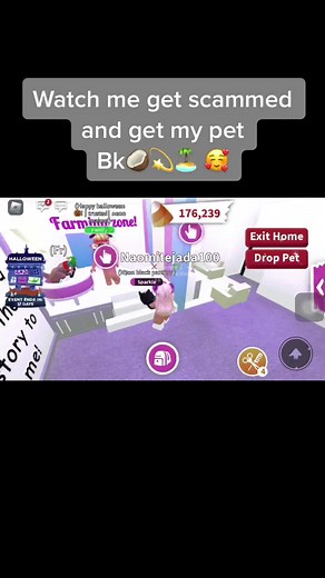 Getting scammed 😂❌#adoptme #gettingscammed #scammedadoptme #adoptmepet #adoptmescamming #fyp #foryoupage