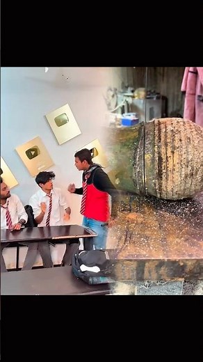 School mein aaya kallu Don ka chhora 😂 #school #shorts