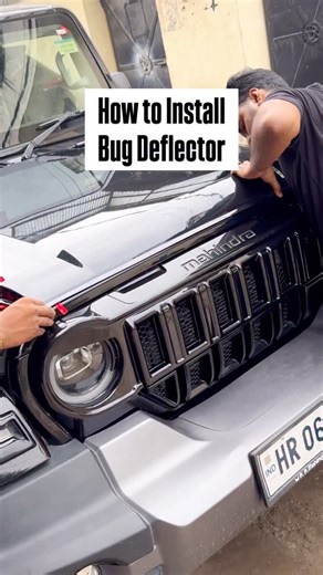 Saiga Parts on Instagram: "How to Install Bug Deflector for Thar Roxx Accessories Modified Modification Saiga Parts #saigaparts #tharmodified #thar #tharroxx"