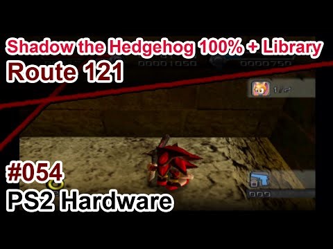 [054] Shadow the Hedgehog - 100% Including Library, PS2 Hardware - Route 121