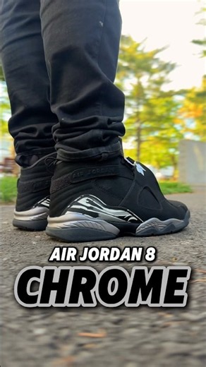 Jordan 8 Chrome (2026) On Feet 👣