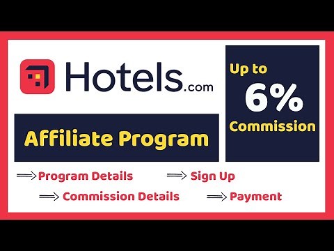 Hotels.com Affiliate Program [2025] | Earn Money from Hotels.com