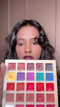 Purple Lipstick hack#makeup