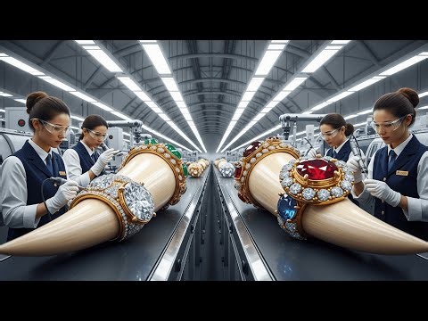 Inside the Forbidden Mammoth Ivory Factory: How 40.000-Year-Old Tusks Become Luxury Jewelry