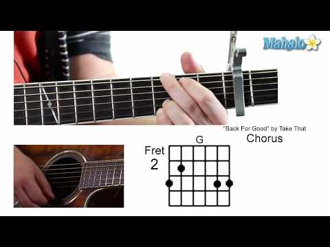 How to Play "Back For Good" by Take That on Guitar
