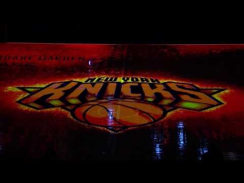 Knicks Opening Night Introductions
