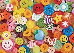 Happy Buttons 1000 Piece Jigsaw Puzzle by Colorcraft