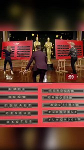 11K views · 235 reactions | Today’s HollyWORD game is a word jumble competition between Kelly and Jesse Tyler Ferguson! | Live with Kelly and Mark | Facebook