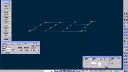 icem surf Control point depth