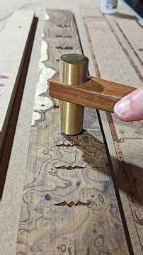 Desert Ironwood Fretboard Construction #woodworking #wood #guitar