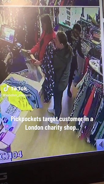 Beware of Pickpockets in London Charity Shops