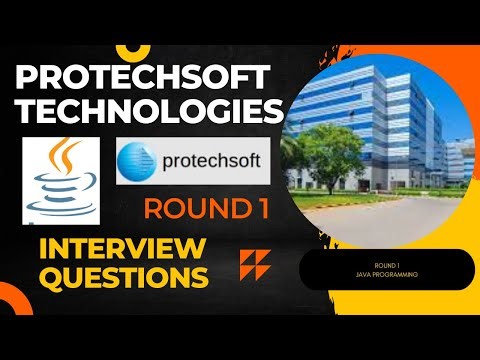 Java Programming | ProTechSoft Technologies | Round 1 Interview Questions