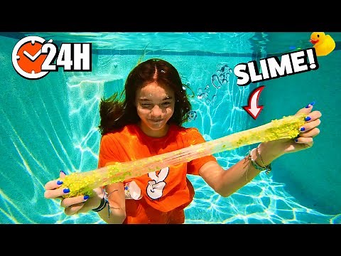 24 HOURS DOING CHALLENGES UNDERWATER - Part 2