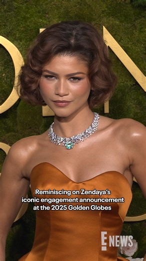 A big moment in Zendaya and Tom Holland's odyssey together. 🥹💍 #GoldenGlobes #AwardsSeason | E! News