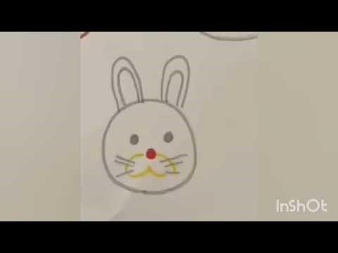 Rabbit Drawing || How to draw