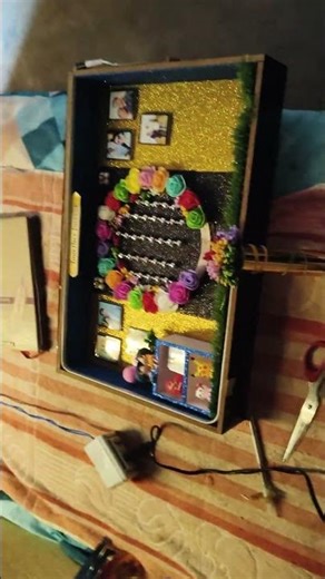 coustomised shadow box 🎁#trending #short #shorts