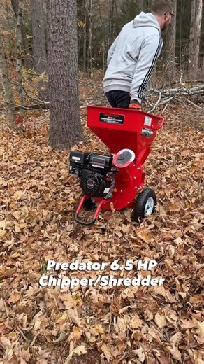 32K views · 1.6K reactions | The Predator 212cc gas-powered Chipper/Shredder quickly reduces yard debris and branches to useful mulch. Available today at your local #HarborFreight. | Harbor Freight | Facebook