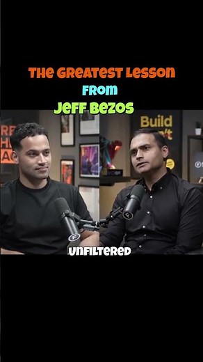 Jeff Bezos's Leadership Genius Explained by Amazon VP Abhinav Singh #podcast #shorts