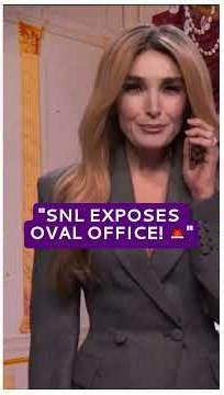 The unreleased Oval Office call SNL just exposed 🤫 #shorts