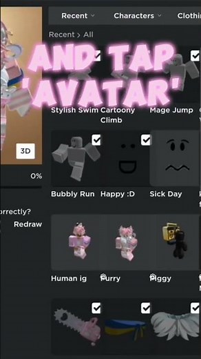 (Tutorial)How to put on multiple accessories in your Roblox avater (for mobile easy) #robloxavatar