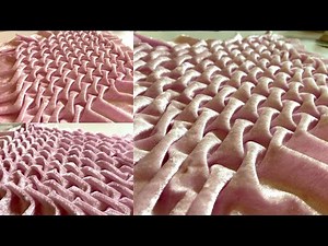 HOW TO SEW BONES PATTERN IN SMOCKING | Velvet Fabric Manipulation Piece | Didsbury Art Studio