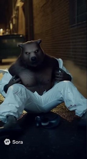 #transformation #bear #werebear #muscle #musclegrowth #furry #anthro